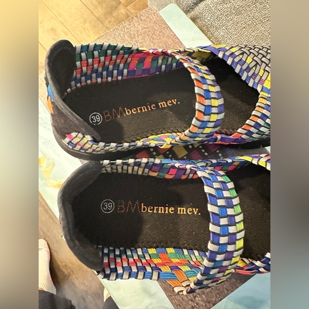 Bernie Mev - New - Colorful Woven Sandals - Picture 4 of 6